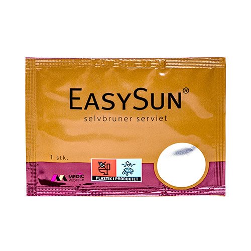 Easy Sun Selvbruner Servietter - Hurtig og Skånsom Tan