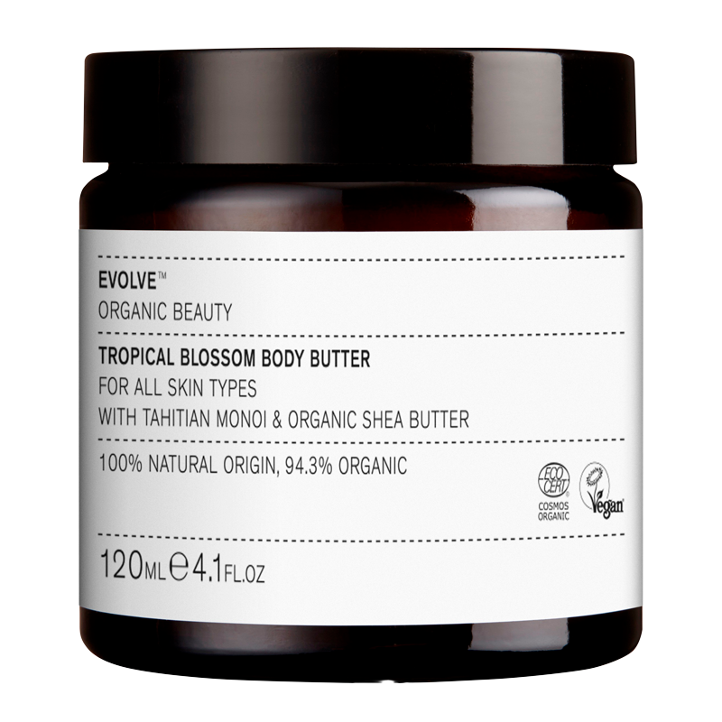 Evolve Organic Beauty Tropisk Blomst Kropbutter 120 Ml