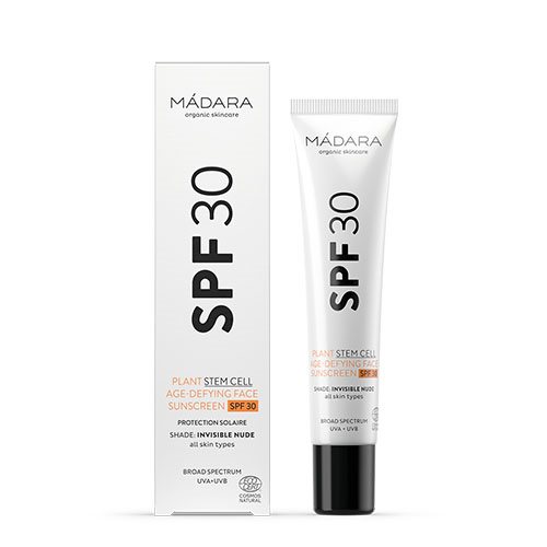 Plantestamcelle Ansigtssolcreme SPF 30 – Bredspektret Beskyttelse