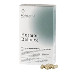 Porsano Hormon Balance - Kosttilskud til Hormoner 60 Kapsler