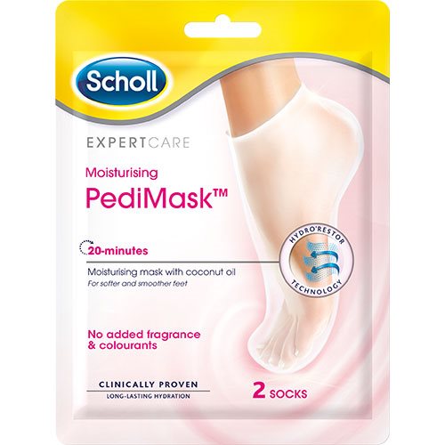 Scholl Pedimask Fodmaske Uden Parfume - 2 Sokker