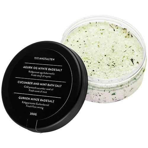 Badeanstalten Badesalt   Agurk Og Mynte